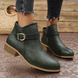 Amélina™ – Bequeme Stiefel mit Schnalle für empfindliche Füße
