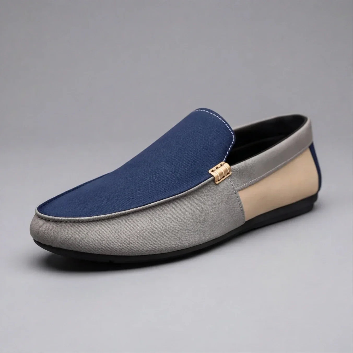Adriano | Mokassin Canvas Herren
