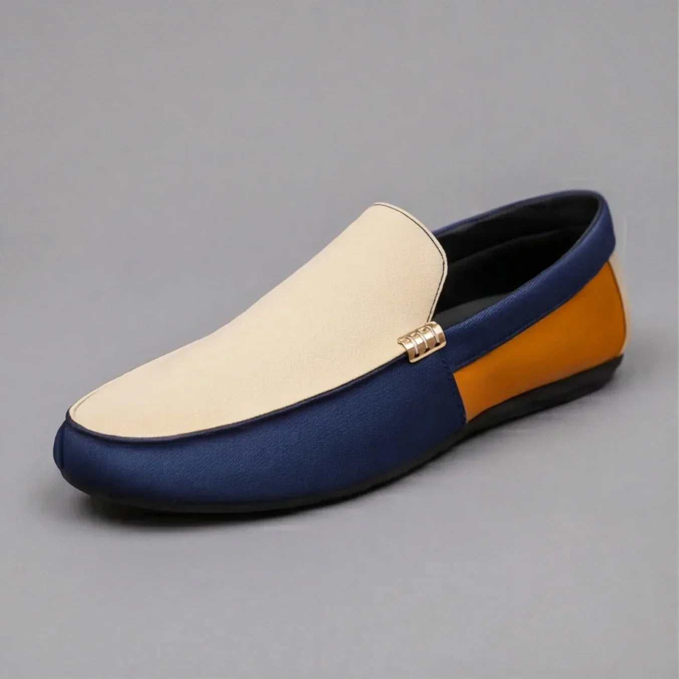 Adriano | Mokassin Canvas Herren