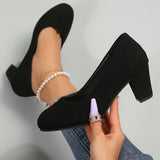 Laure™ – Pumps mit breiter Spitze und stabilem Absatz für schmerzfreien Komfort