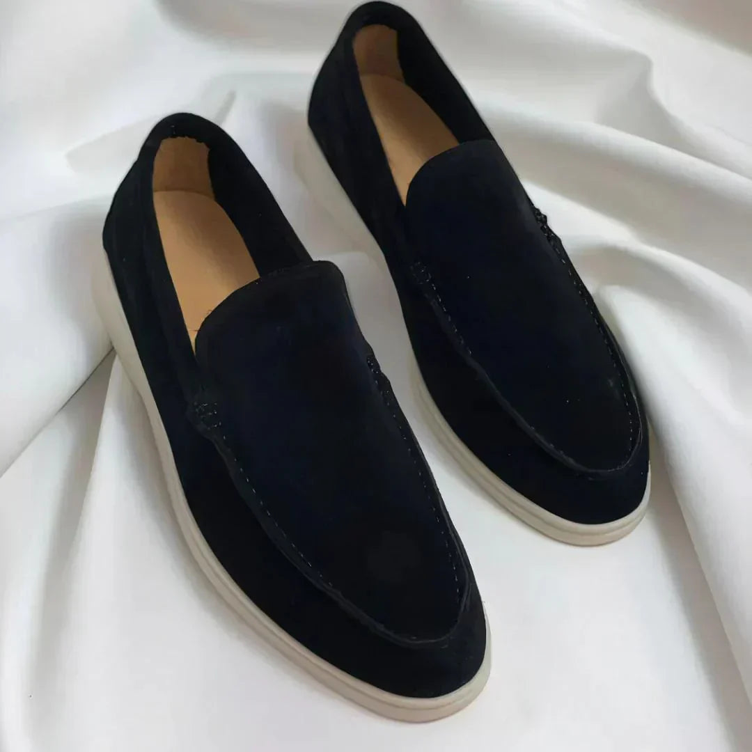 Luigi | Elegante Mokassins aus Wildleder