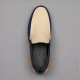 Adriano | Mokassin Canvas Herren