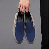 Adriano | Mokassin Canvas Herren