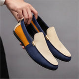 Adriano | Mokassin Canvas Herren