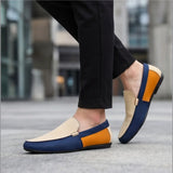 Adriano | Mokassin Canvas Herren