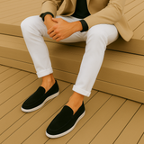 Luigi | Elegante Mokassins aus Wildleder