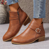 Amélina™ – Bequeme Stiefel mit Schnalle für empfindliche Füße