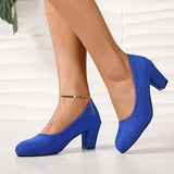 Laure™ – Pumps mit breiter Spitze und stabilem Absatz für schmerzfreien Komfort