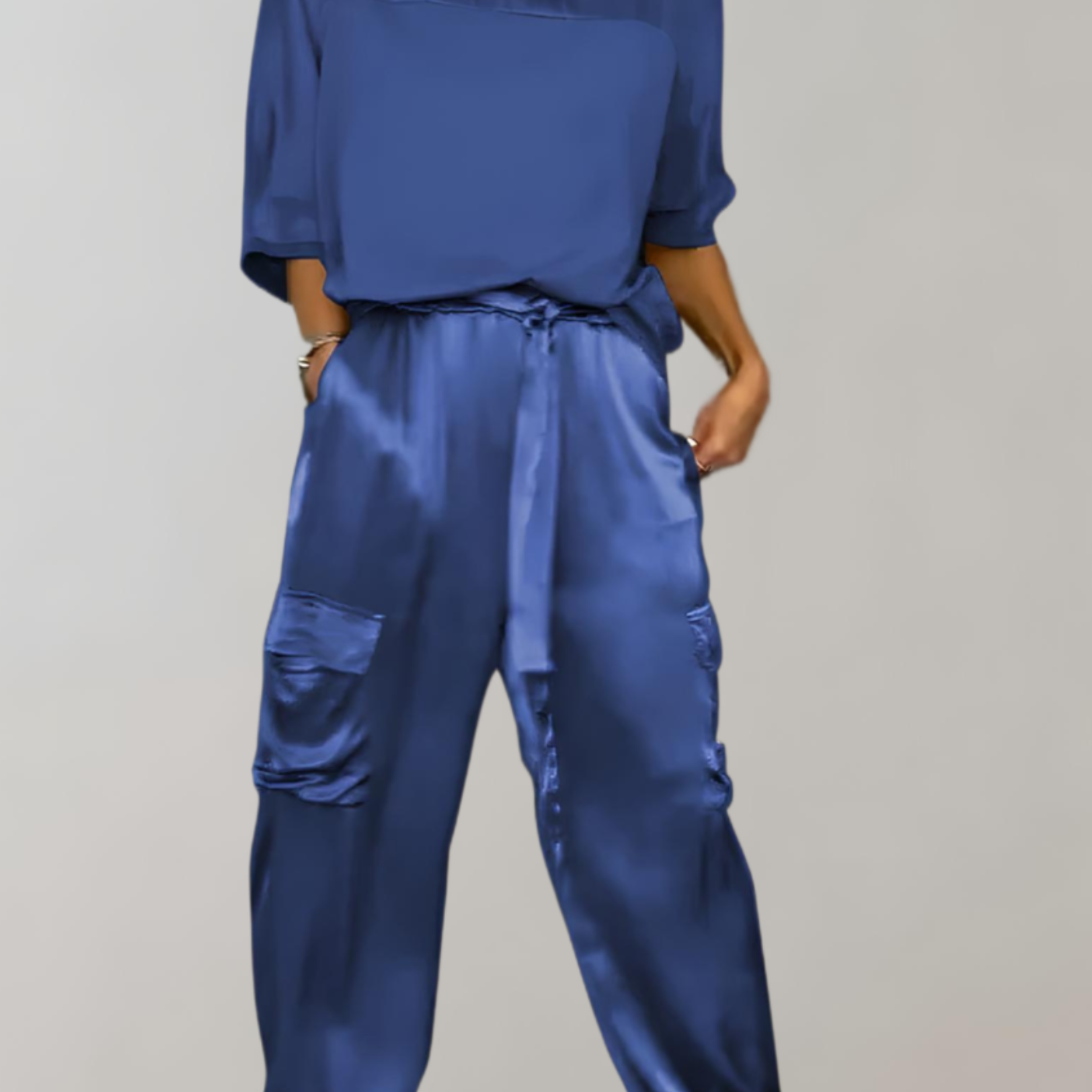 Finley - Lounge-Set Cargo Seide