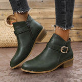 Amélina™ – Bequeme Stiefel mit Schnalle für empfindliche Füße